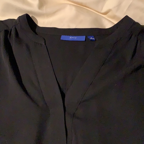 Black Apt 9 S/S Top - Picture 2 of 4